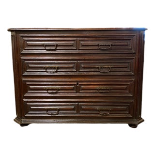Italian 18th c Walnut Commode For Sale
