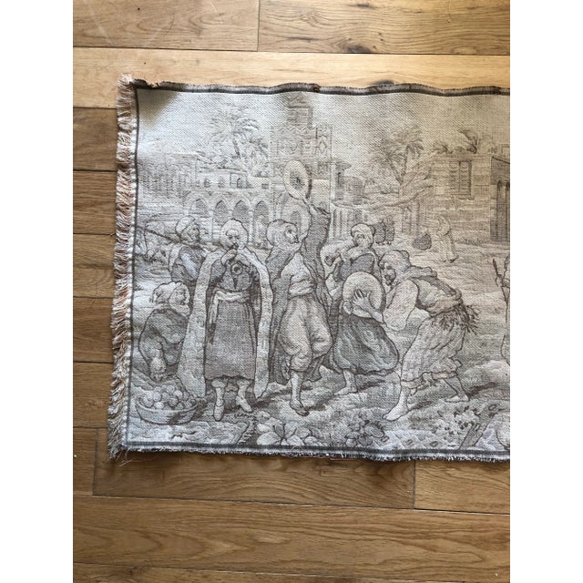 Moroccan 1970s Moroccan Aubusson Tapestry Textile / Art For Sale - Image 3 of 18