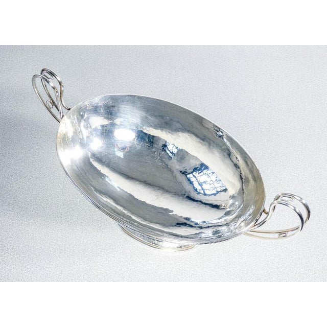 Silver Tureen and Tray from Sheffield, 1800s, Set of 2 For Sale - Image 8 of 14