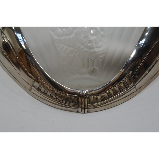 French Art Deco Wall Sconces by Georges Viarmé 1930 France - A Pair For Sale - Image 9 of 11