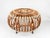 1970s Mid-Century Rattan Stool in style of Franco Albini, 1970s For Sale - Image 5 of 7