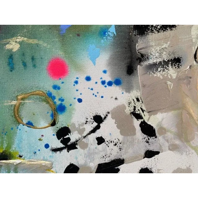 Contemporary Contemporary Abstract Painting on Canvas by Tyler Murphy For Sale - Image 3 of 6