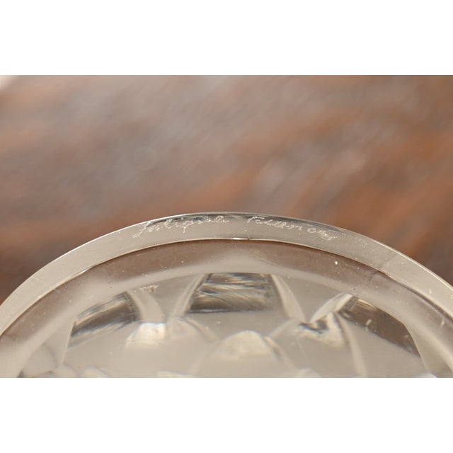 Lalique "Eagle Head" Art Deco Crystal Paperweight For Sale In South Bend - Image 6 of 12