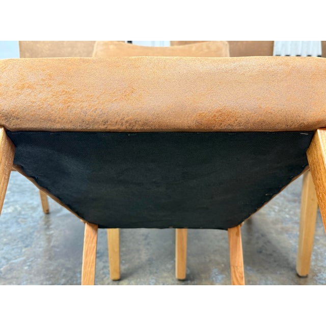 Modern Parsons-Style Dining Chairs, Set of Five For Sale - Image 12 of 12