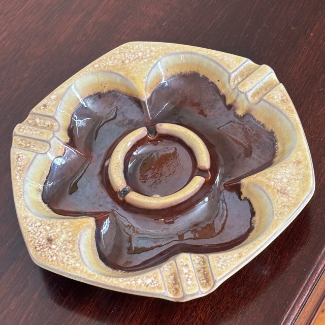 Vintage Mid-Century Modern Studio Pottery Ashtray For Sale - Image 9 of 15