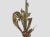 Golden Bronze Table Lamp with Foliage, 1970 For Sale - Image 3 of 9