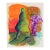 Abstracted Woman in Shadows in Pastel on Paper For Sale