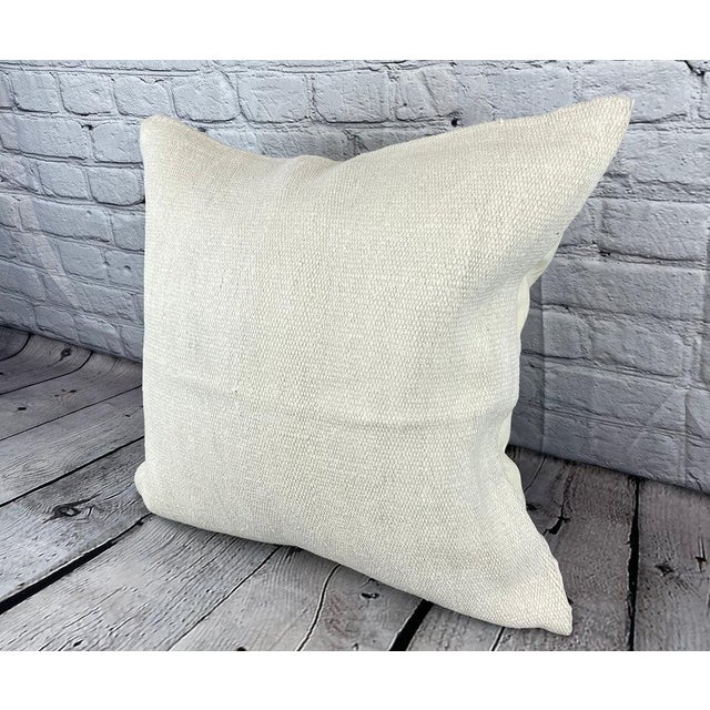 Vintage Pillow Case Turkish Hemp Pillow Decorative Hemp Pillow Dry cleaning only. PILLOW INSERT IS NOT INCLUDED