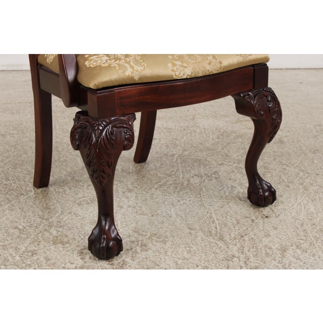 Set of 8 Thomasville Mahogany Dining Chairs For Sale - Image 10 of 18