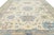 12x15 Modern Oushak Style Hand-Knot Wool Area Rug in Soft Slate Blue and Beige For Sale - Image 9 of 12