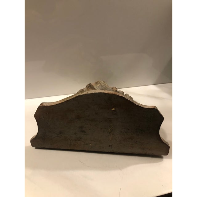 Vintage Hand-Carved Acanthus Leaf Wall Shelf For Sale - Image 10 of 11