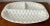 This lovely large 16" White serving dish features a lovely lattice pattern and three compartments. Wonderful for...
