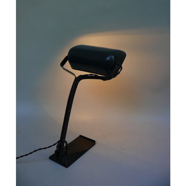 Black Vintage 6676/1 Art Deco Desk Lamp from Horax For Sale - Image 8 of 18