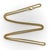 Victorian Late 19th Century Victorian 14k Gold 20.5” Double Link Cable Chain For Sale - Image 3 of 6