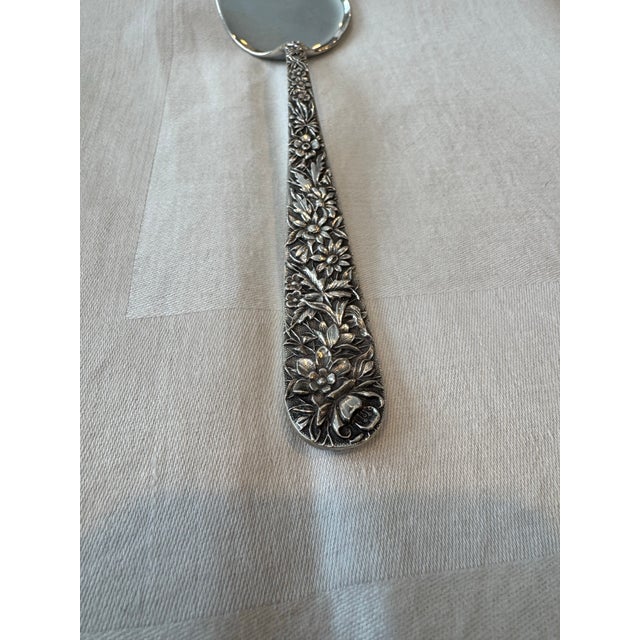 11.75” long 2.75” wide. Monogram “DWC” on front blade