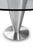 Modern Greg Sheres Style Stainless Steel Round Dining Table For Sale In Savannah - Image 6 of 6