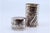 Metal Cylindrical Silver Salt Shaker with Shells and Scrolls For Sale - Image 7 of 10