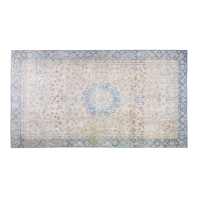 Vintage Hand Knotted Wool Rug, 8'9"x15'5" For Sale