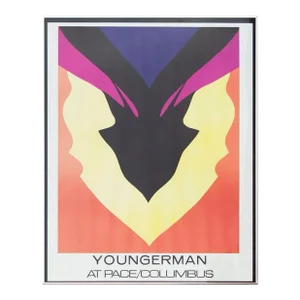Framed Print- Youngerman at Pace / Columbus