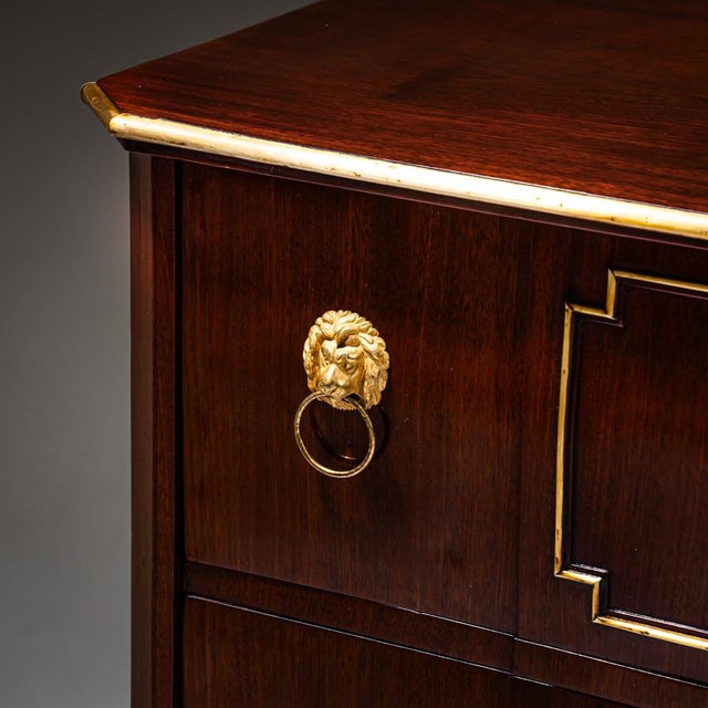 Wood Neoclassical Chest of Drawers, Western Germany, 1800 For Sale - Image 7 of 9