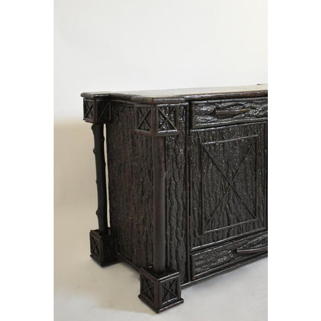 Foret Noire Chest of Drawers in Wood For Sale - Image 5 of 6