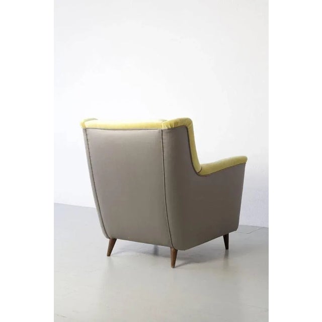 Yellow Set of Model 809 Chairs by Figli De Amadeo Dei Cassina for Cassina, 1958 For Sale - Image 8 of 17