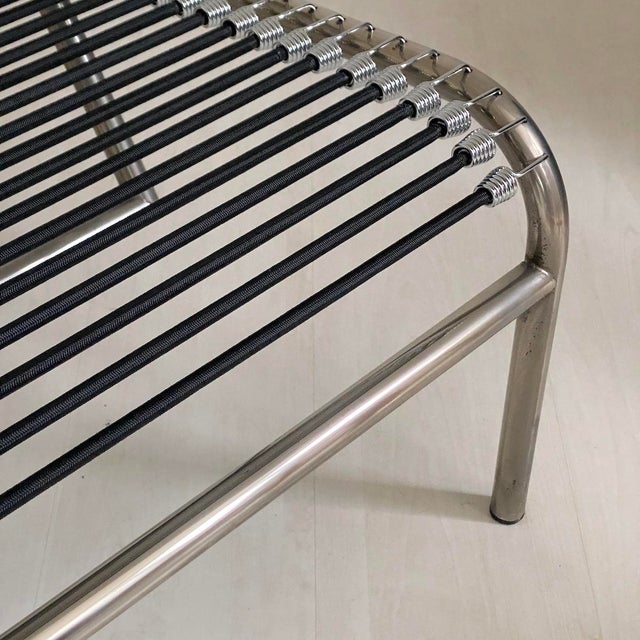 1980s Reclining Sandow Chair by René Herbst for Ecart International, 1980s For Sale - Image 5 of 13