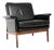 Vintage Danish Leather Chair by Finn Juhl for France & Søn, 1960s For Sale