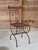 Vintage Italian Gilt and Painted Iron Accent Chair, Attributed to S. Salvadori For Sale - Image 12 of 12