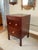 A refined and exceptionally rare period English Sheraton-style night table/basin stand, fully restored using period-...