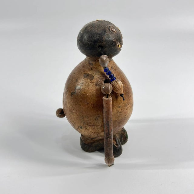 African Early 20th Century Tikar Clay House God 5inch Cameroon For Sale - Image 3 of 9