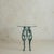 Vintage French Neoclassical Horse Motif Iron Console Table For Sale - Image 4 of 11