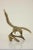 Vintage Brass Bird Sculpture For Sale - Image 6 of 12