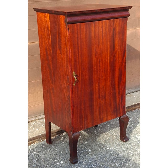 Victorian Refurbished Mahogany Sheet Music Cabinet, Ca 1900s For Sale - Image 14 of 16
