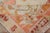 Antique Turkish Oushak Rug in Coral, Ivory and Soft Blue Accents For Sale - Image 12 of 13