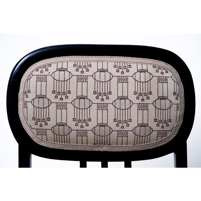 Thonet Art Nouveau Chairs and Table by Josef Hoffmann for Thonet, Vienna, 1890s, Set of 3 For Sale - Image 4 of 18