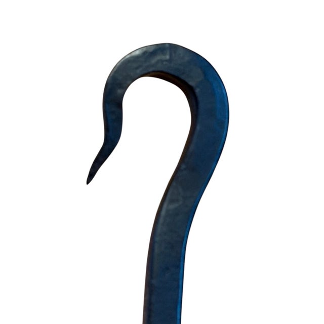 Vintage German Wrought Iron Two-Arm Wall Candle Sconce For Sale - Image 10 of 14
