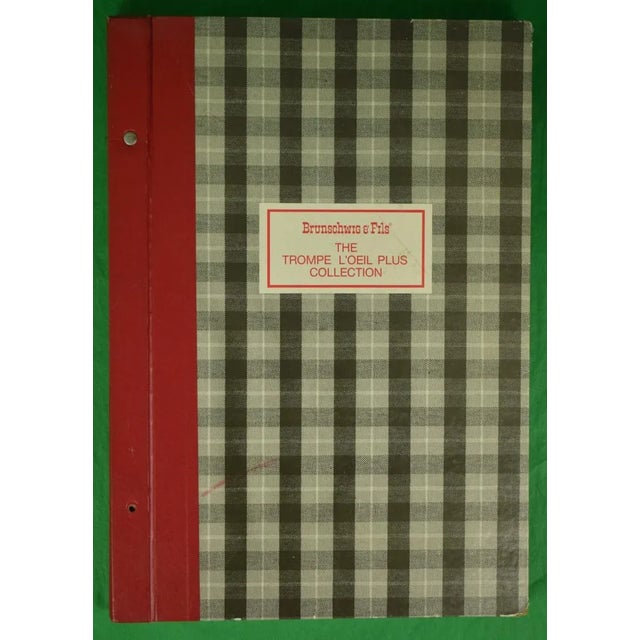 Brunschwig & Fils 'The TompeL'Oeil' Plus Collection Vol 36 C1989 Swatch Book For Sale - Image 13 of 13