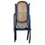 Late 19th Century Vienna Secession Bent Oak & Cane Folding Chair No. 01 in Dark Stain Attributed to Thonet For Sale In Los Angeles - Image 6 of 7