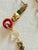 Vintage 1990s Gothic Tribal Brass Skull Shoulder Duster Earrings, Pair For Sale - Image 10 of 14