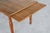 Brown Brutalist Dining Table in Oak by Henning Kjærnulf, 1960s For Sale - Image 8 of 14