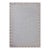 Amber Lewis x Loloi Topanga Silver / Natural 5'-3" x 7'-6" Area Rug For Sale