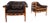 Leather Lounge Sessel by Sven Ellekaer for Coja, 1960, Set of 2 For Sale