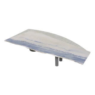 Sculptural Coffee Table in Marble and Stone by Pia Manu, 1970s For Sale