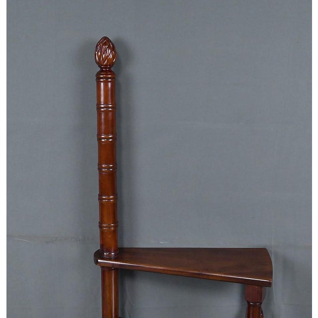 20th Century Victorian Mahogany Library Step Stool, England For Sale - Image 6 of 18