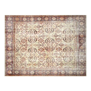 1930s Persian Mahal Rug For Sale