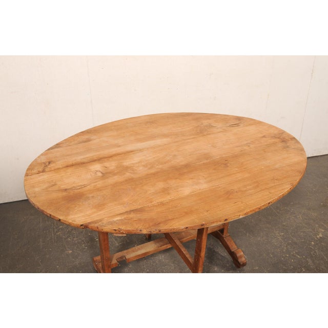 Early 20th Century French Wine Tasting Table, Early 20th C. For Sale - Image 5 of 12