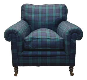 George Smith Full Scroll Arm Chair