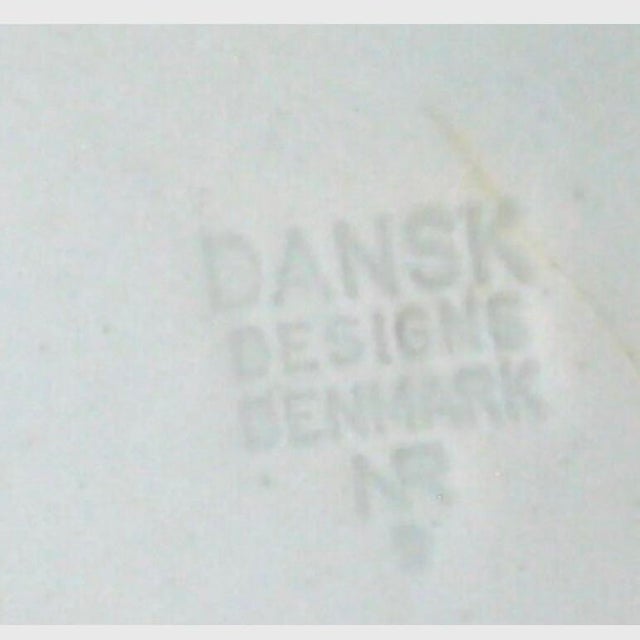 Vintage 1970s Dansk Denmark Brown Mist Ceramic Cups Saucers Discontinued - Set of 9 For Sale - Image 9 of 9