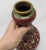 Metal Antique Chinese Cloisonne Vase With Applied Bronze Dragon For Sale - Image 7 of 11